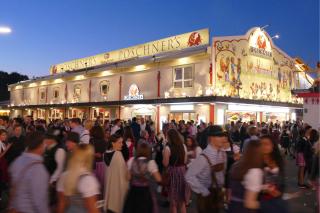 Hühnerbraterei Poschner auf dem Münchner Oktoberfest