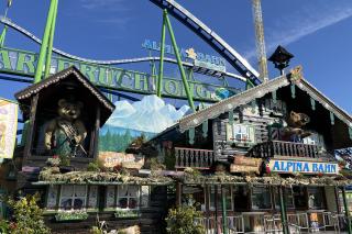 Die Alpinabahn auf dem Oktoberfest