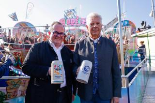 OB Dieter Reiter und Wiesn-Chef Clemens Baumgärtner. OB Dieter Reiter und Wiesn-Chef Clemens Baumgärtner.